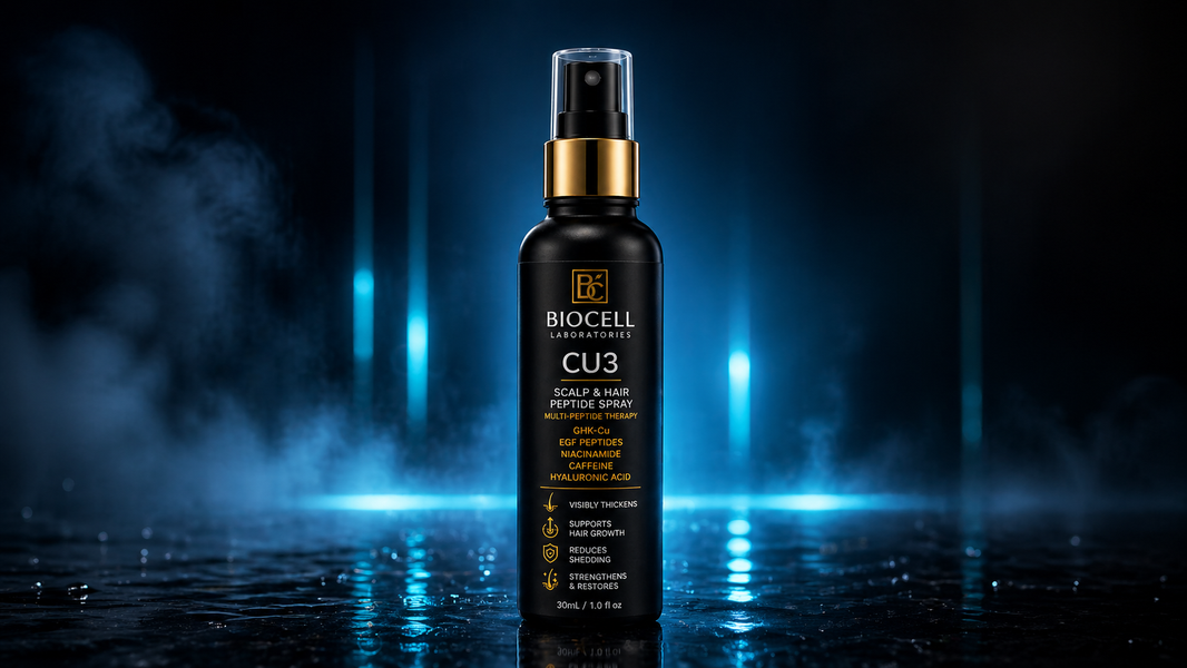 CU3 Peptide Hair Growth Treatment – Advanced Scalp Therapy for Thicker, Stronger Hair