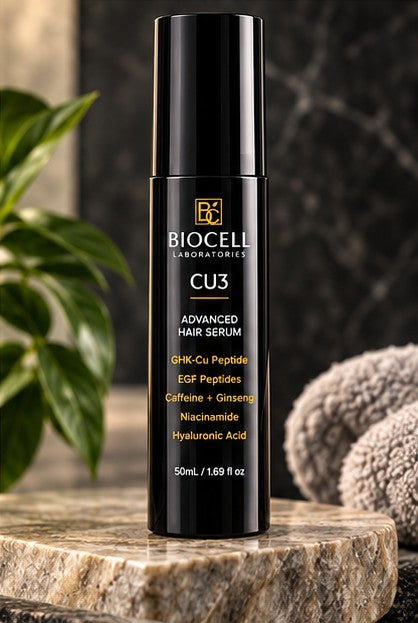 CU3 Peptide Scalp and Hair Treatment by Biocell Laboratories, designed to support healthy hair growth and improve scalp health. — alternate view 4